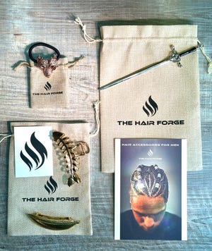 Janesville-based men's hair accessories company The Hair Forge will be a part of this year's Grammys gift bags.