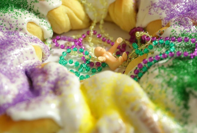 King cake at Simple Simon bakery on Thursday, February 1, 2024 in Appleton, Wis.
Wm. Glasheen USA TODAY NETWORK-Wisconsin